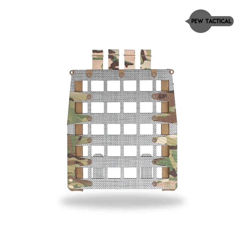 PEW Tactical Placa trasera en T MOLLE compatible Ferro Style FCPC - imagen 3