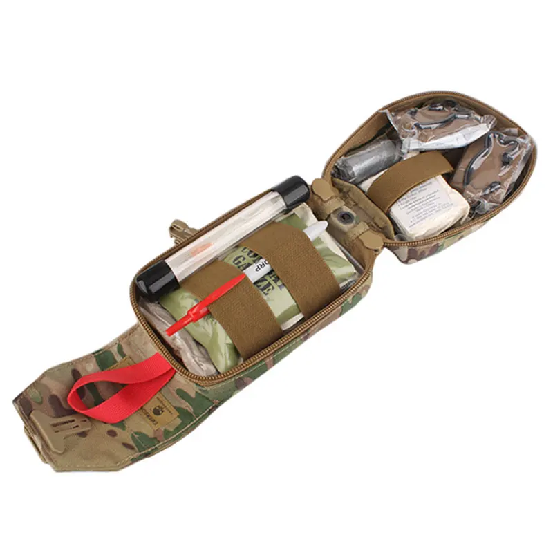 Emersongear Bolsa Táctica Médica IFAK Nylon para Airsoft y Caza - imagen 2
