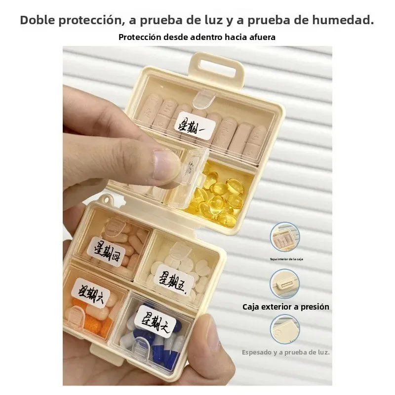 Caja estanca de pastillas portátil para exterior - imagen 4