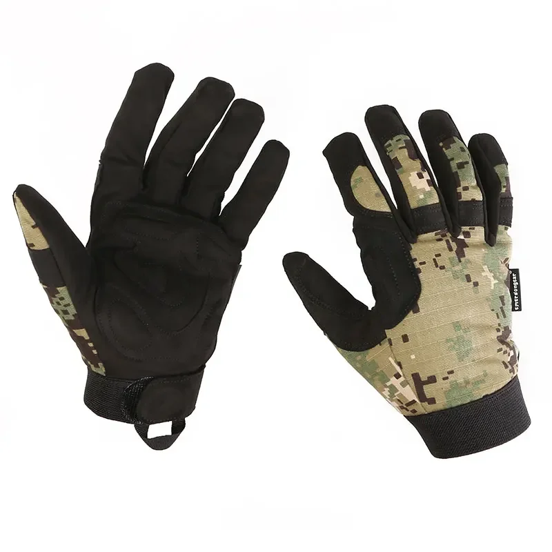 Guantes tácticos camuflaje ligero dedo completo Emersongear para combate y senderismo - imagen 4