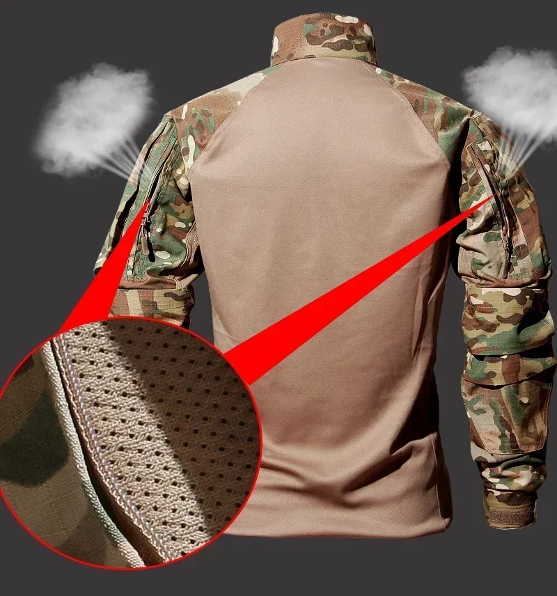 Conjunto camuflaje para exteriores