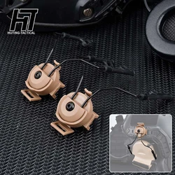 Adaptador riel Picatinny rápido táctico para soporte casco de tiro