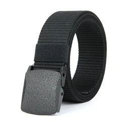 Cinturón táctico de nailon con hebilla automática para caza
