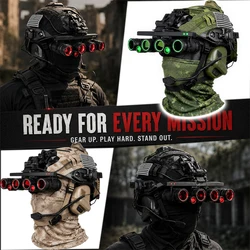 Casco Táctico FAST con Kit NVG, Luz Señalización y Auriculares