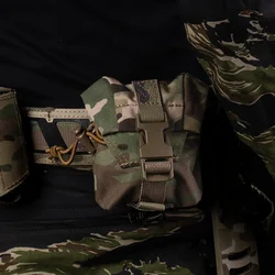 Bolsa táctica para granadas multiusos con cinturón MOLLE exterior