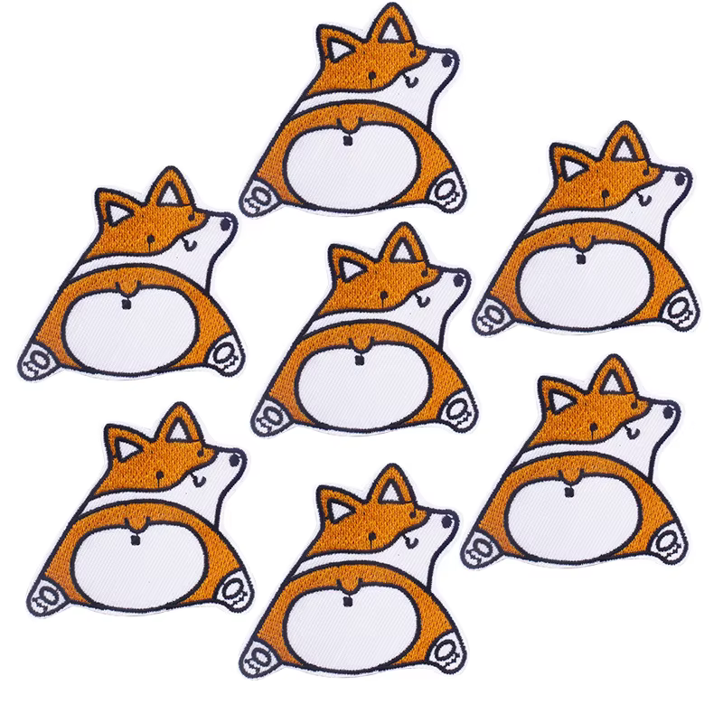 Parche bordado fusible pato estilo anime, para planchar - imagen 2