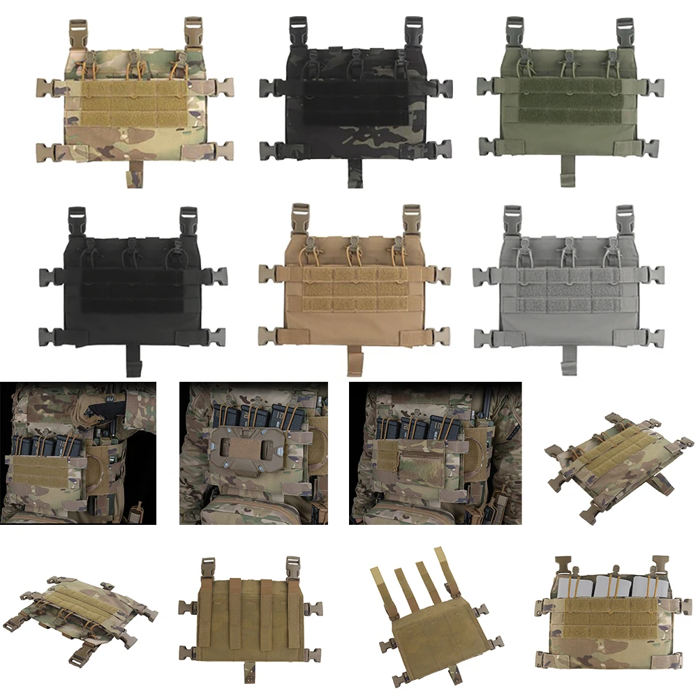 Serie R M4 portacargadores MOLLE para chaleco de caza - imagen 4
