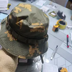 Sombrero táctico camuflaje floral Bennie amarillo para acampada