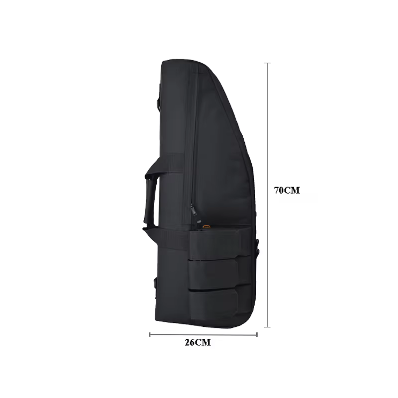 Detalle de compartimentos y sistema Molle