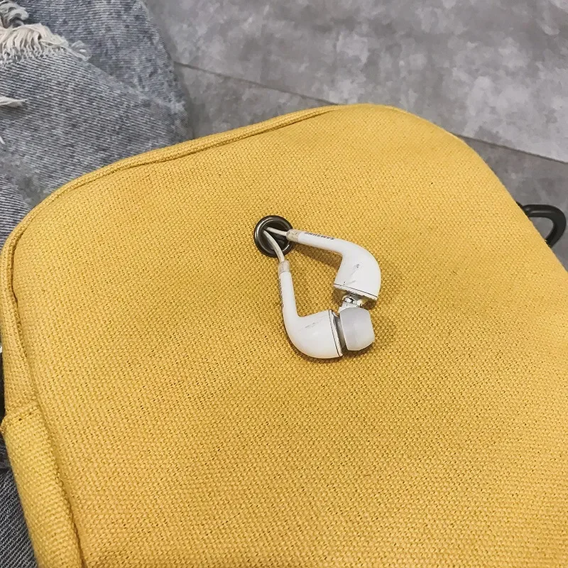 Bolso bandolera de lona para móvil, compacta y resistente táctica - imagen 5
