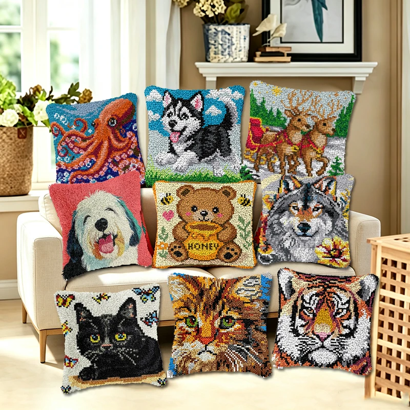 Kit ganchillo Smyrna animales – Manualidad decoración para hogar