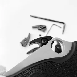 Spyderco Herramienta Kwik de tornillo pulgar de aluminio para cuchillos