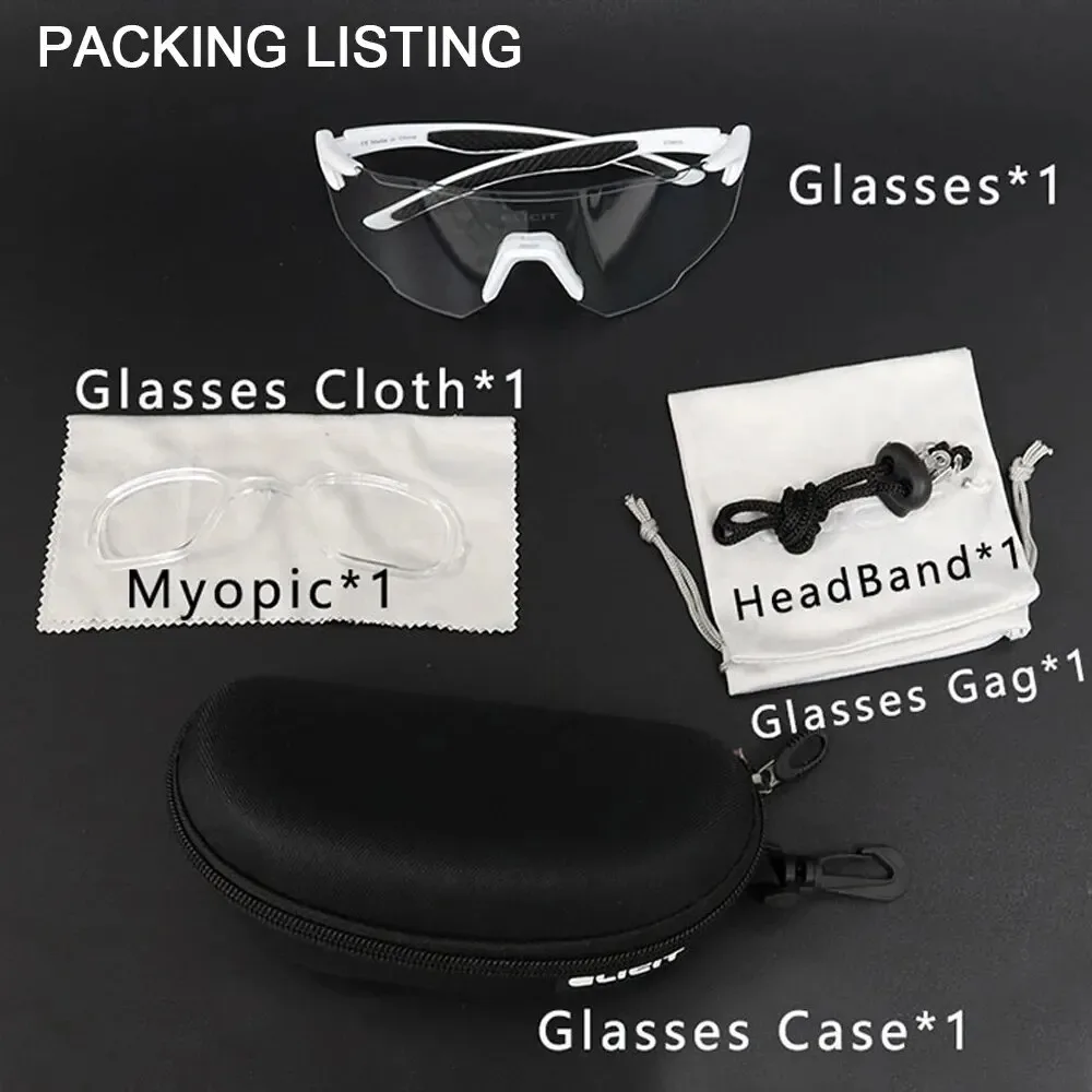Gafas de ciclismo UV400 fotocromáticas MTB para exterior - imagen 2