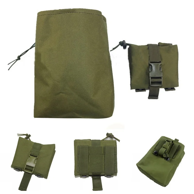 Bolsa Molle desplegable en uso