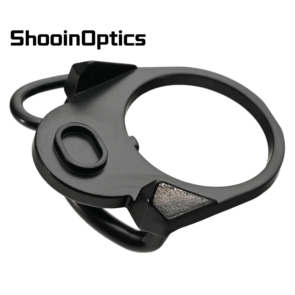 Soporte Giratorio MP A.S.A.P – Base Montaje Correas Acero Negro Táctico - imagen 3