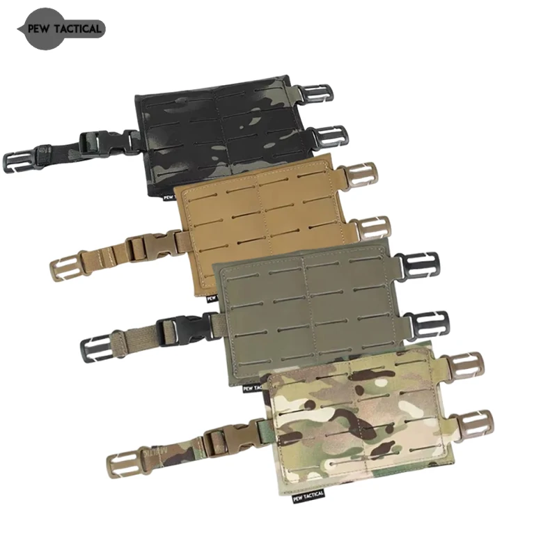 Panel MOLLE 3x4 para chaleco táctico y mochila