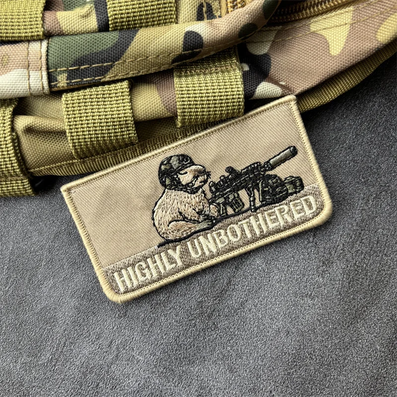Moral Beaver Parche táctico militar alta resistencia con gancho y bucle - imagen 4