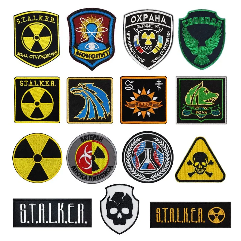 Stalker Team Morale parche táctico bordado