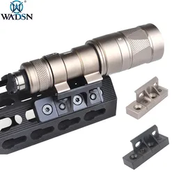 WADSN soporte linterna táctica M-LOK/KeyMod para riel Picatinny M600