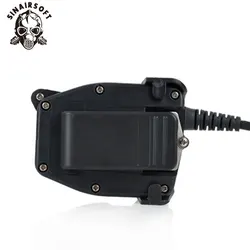 Adaptador PTT táctico para radio Motorola Kenwood