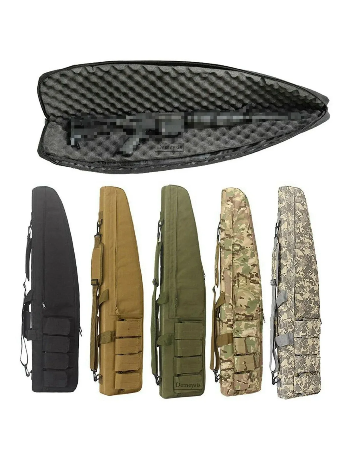 Bolsa táctica para arma en uso