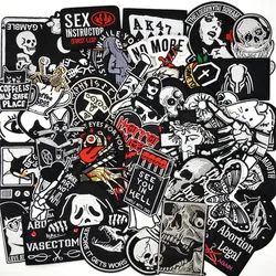 Parche termoadhesivo punk bordado DIY para coser o planchar
