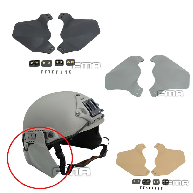 FMA cubiertas laterales de casco táctico protección rápida para rieles - imagen 3