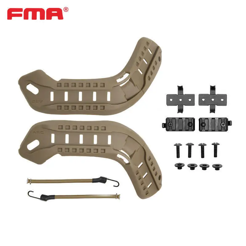 FMA kit montaje riel lateral para casco ACH/MICH compatible - imagen 3