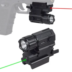 Linterna táctica pistola láser 320 lúmenes Picatinny 20mm
