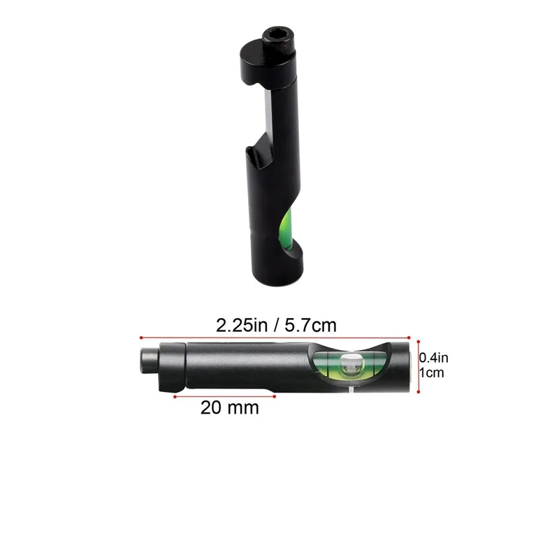 Detalle del nivel de burbuja