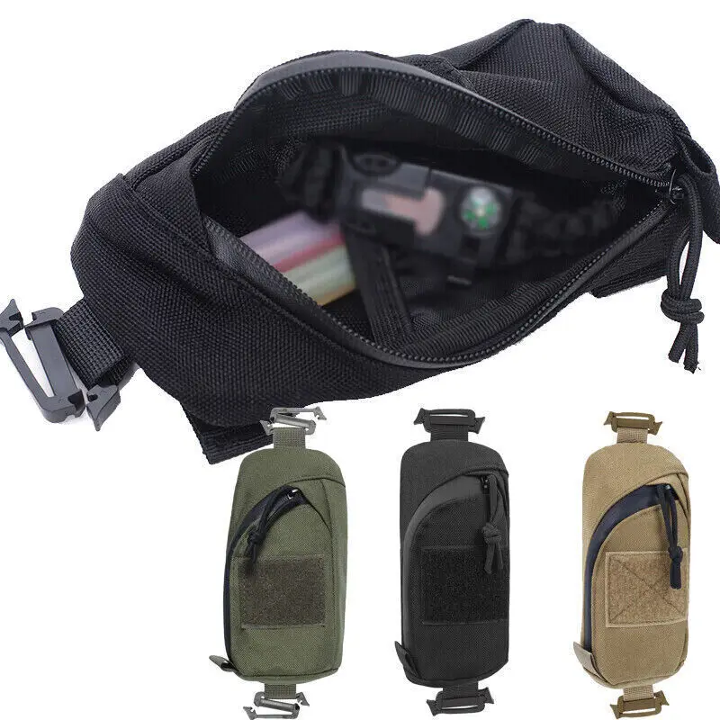 Mochila táctica MOLLE EDC compacta con correa de hombro multifunción - imagen 4