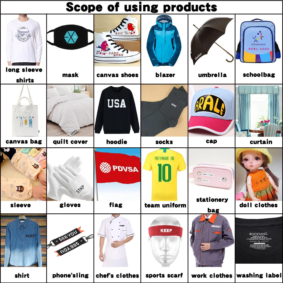 Parche bordado personalizado para ropa y gorras con logotipo escolar - imagen 5
