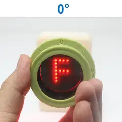 Polarizador óptico giratorio para enseñanza, ángulo variable
