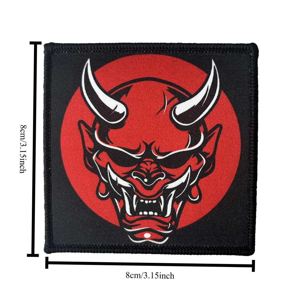 Parche táctico Devil gancho y bucle – Insignia militar de moral