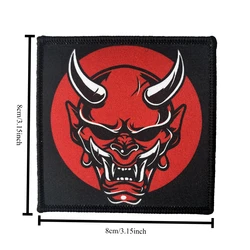 Parche táctico Devil gancho y bucle – Insignia militar de moral