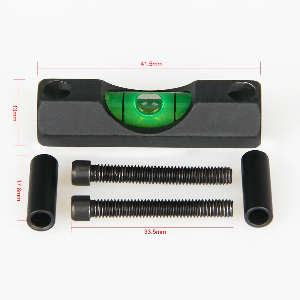 Soporte para mira con nivel de burbuja Picatinny Weaver táctico - imagen 3