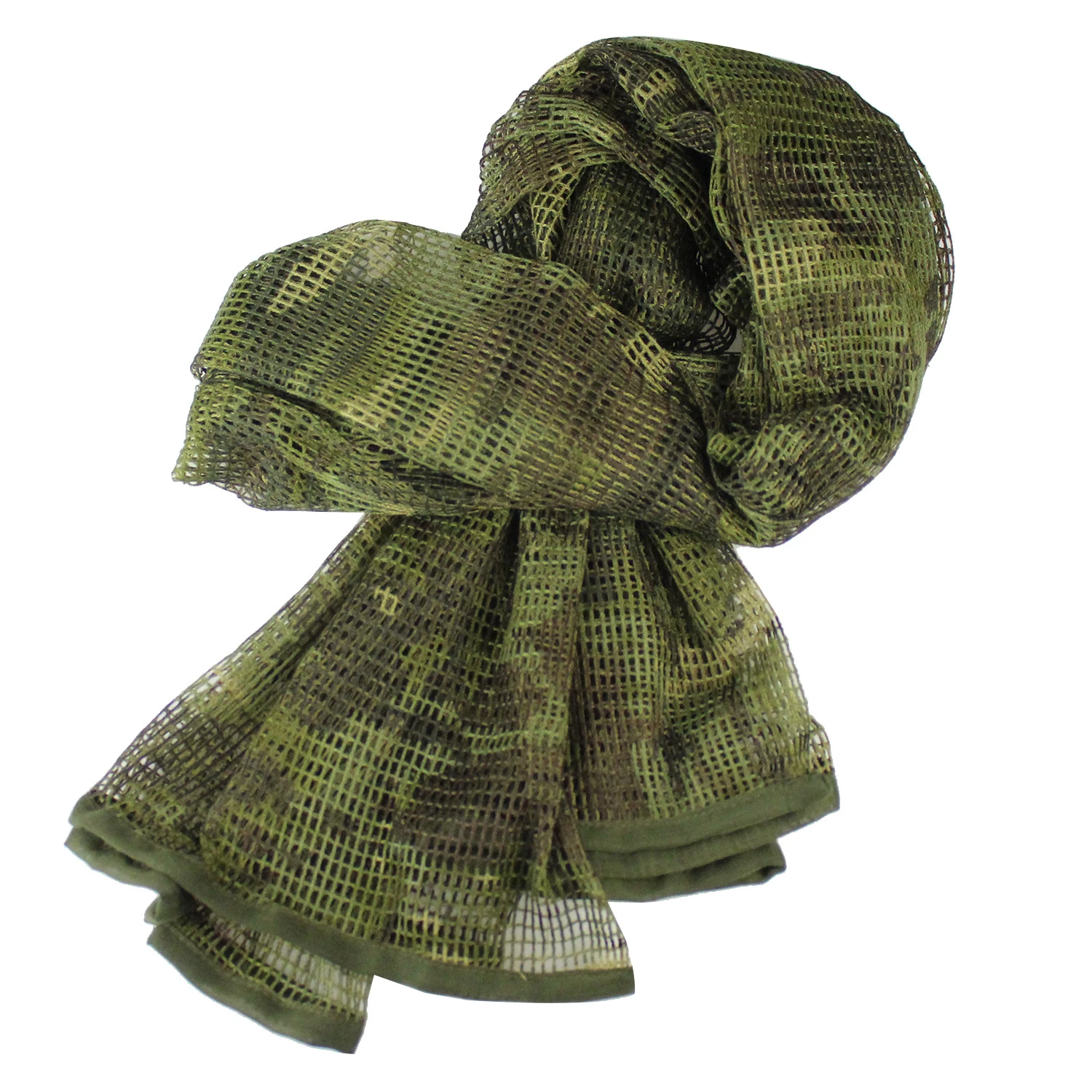 Bufanda táctica camuflaje de malla grande para outdoor militar