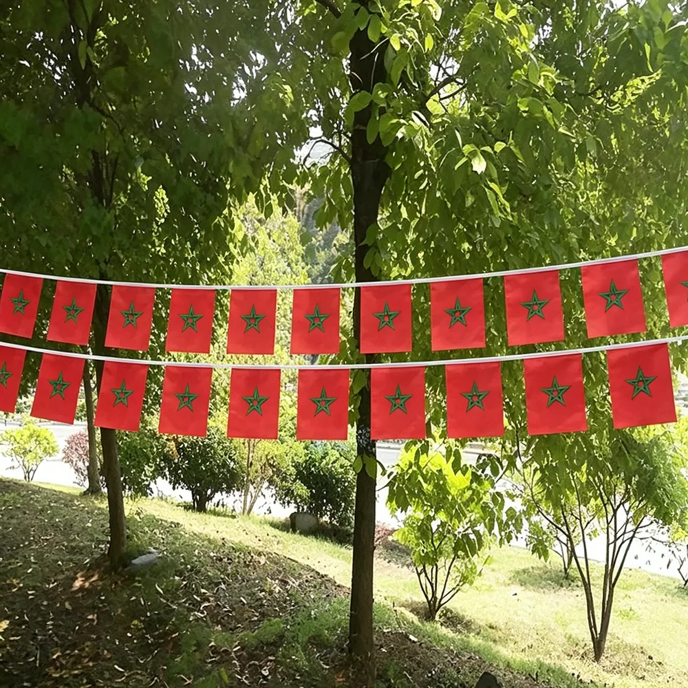 Banderín Marruecos guirnalda para fiestas y eventos – decoración - imagen 5