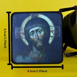 Parche táctico moral Jesús velcro para mochila MOLLE