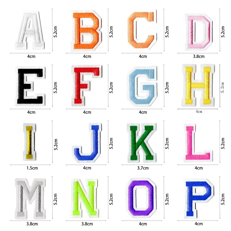 Parche bordado termoadhesivo letras para uniforme y bolso táctico - imagen 5