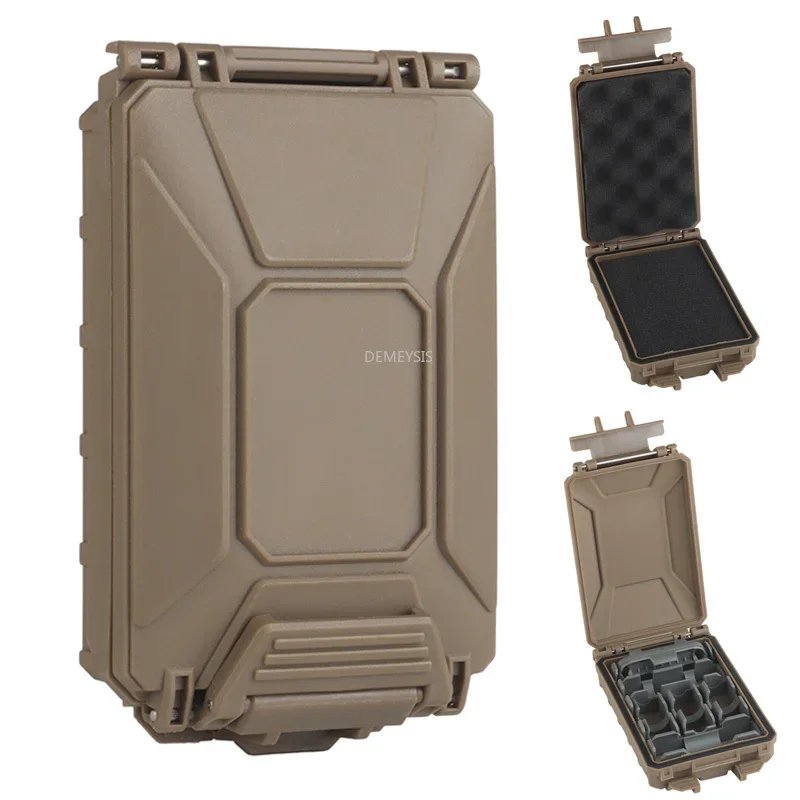 Funda táctica MOLLE Airsoft impermeable para batería recargable - imagen 2