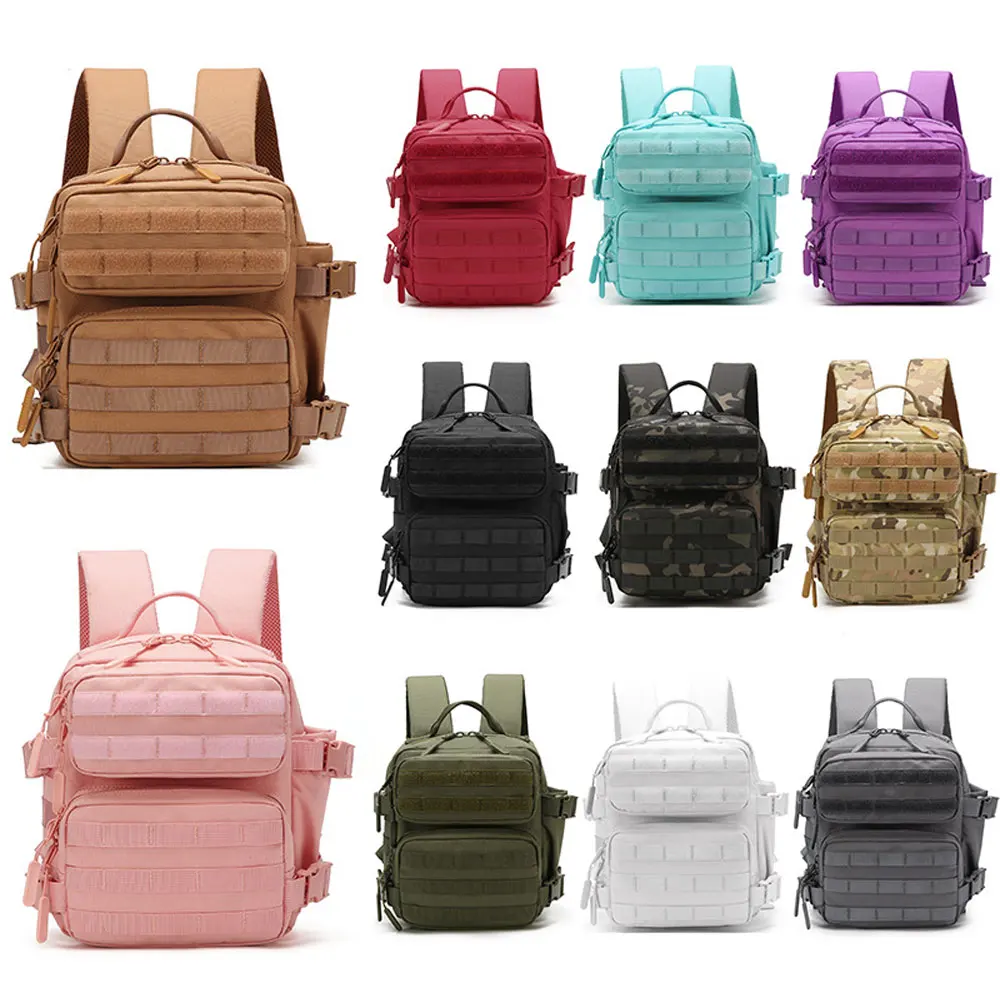 Mochila táctica 9L MOLLE – Bolsa multifunción outdoor compacta