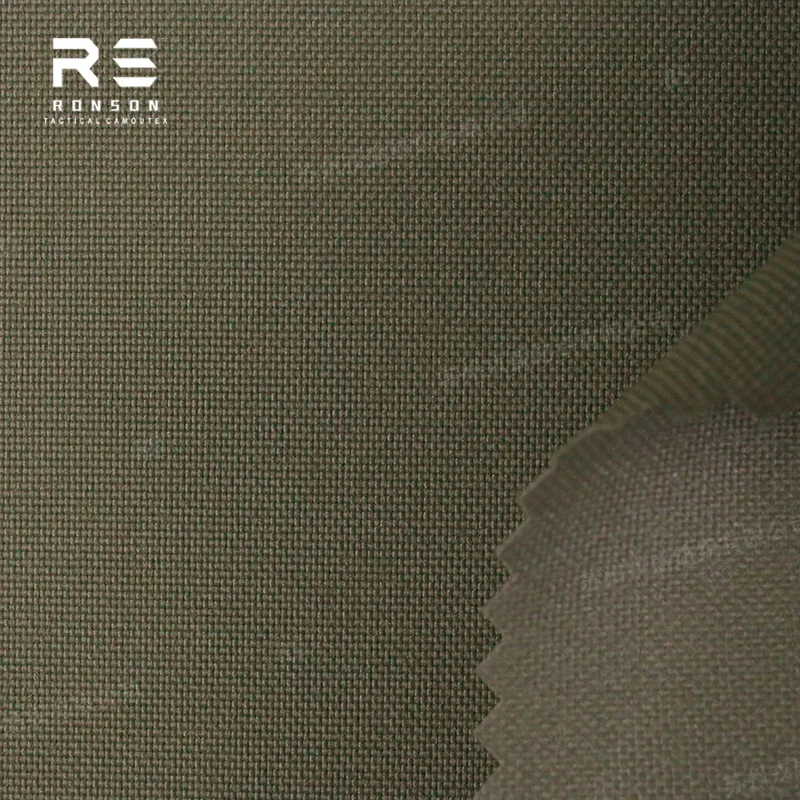 Cordura 500D tela táctica impermeable camuflaje OD de nailon PU - imagen 5