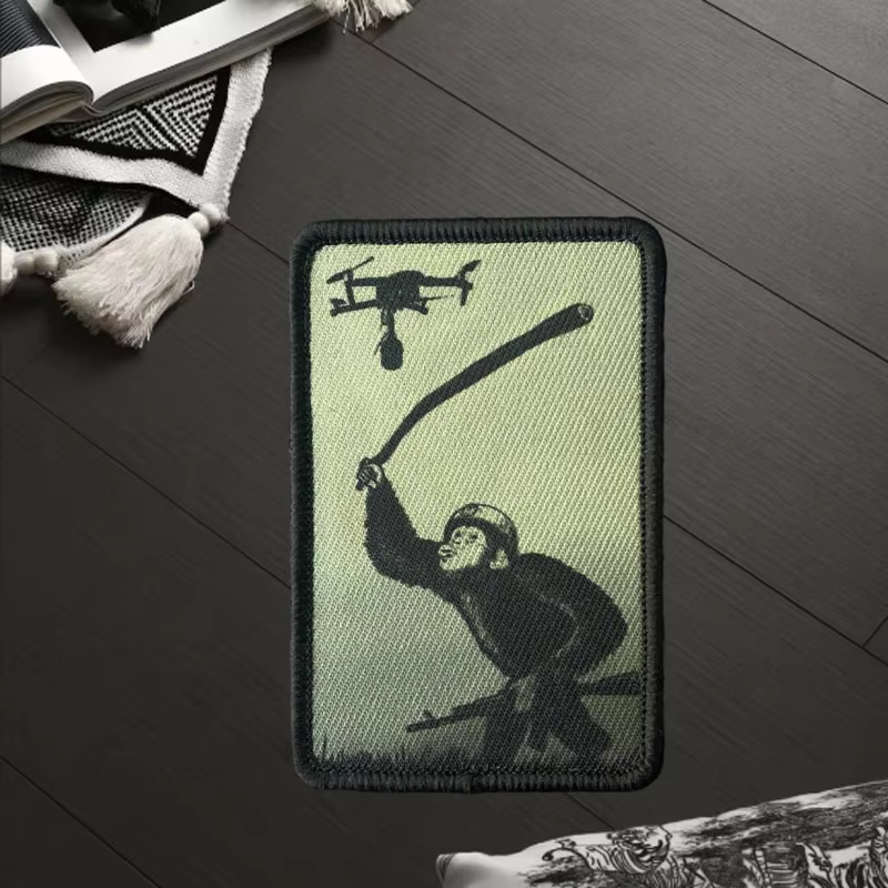 Parche táctico Evolution PVC gancho bucle insignia moral mono - imagen 5