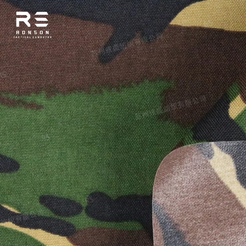 Tela camuflaje DPM británica Cordura 500D nailon PU impermeable - imagen 5