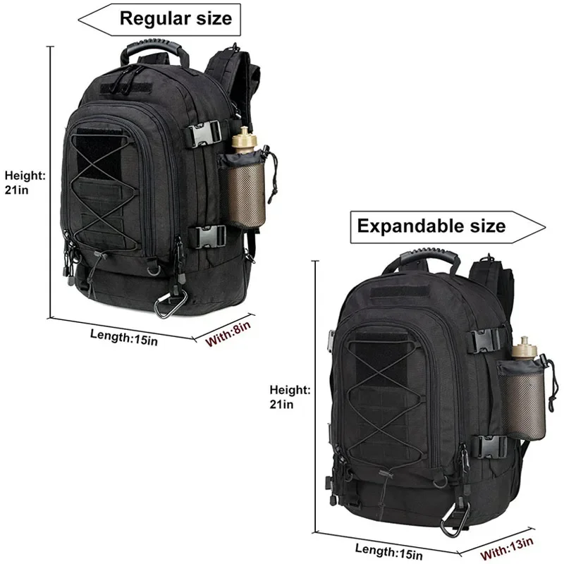 Mochila táctica Molle resistente al agua para senderismo y caza - imagen 4