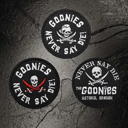 Goonies - parche bordado calavera insignia tactica para mochila