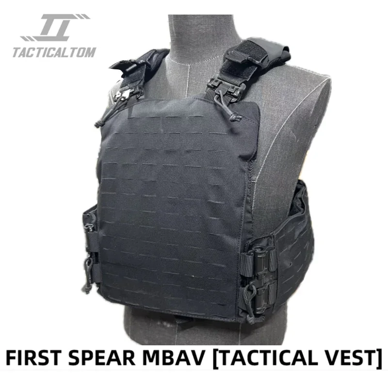Tom PLUS MBAV chaleco táctico porta placas MOLLE nailon ajustable