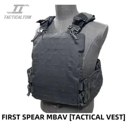 Tom PLUS MBAV chaleco táctico porta placas MOLLE nailon ajustable