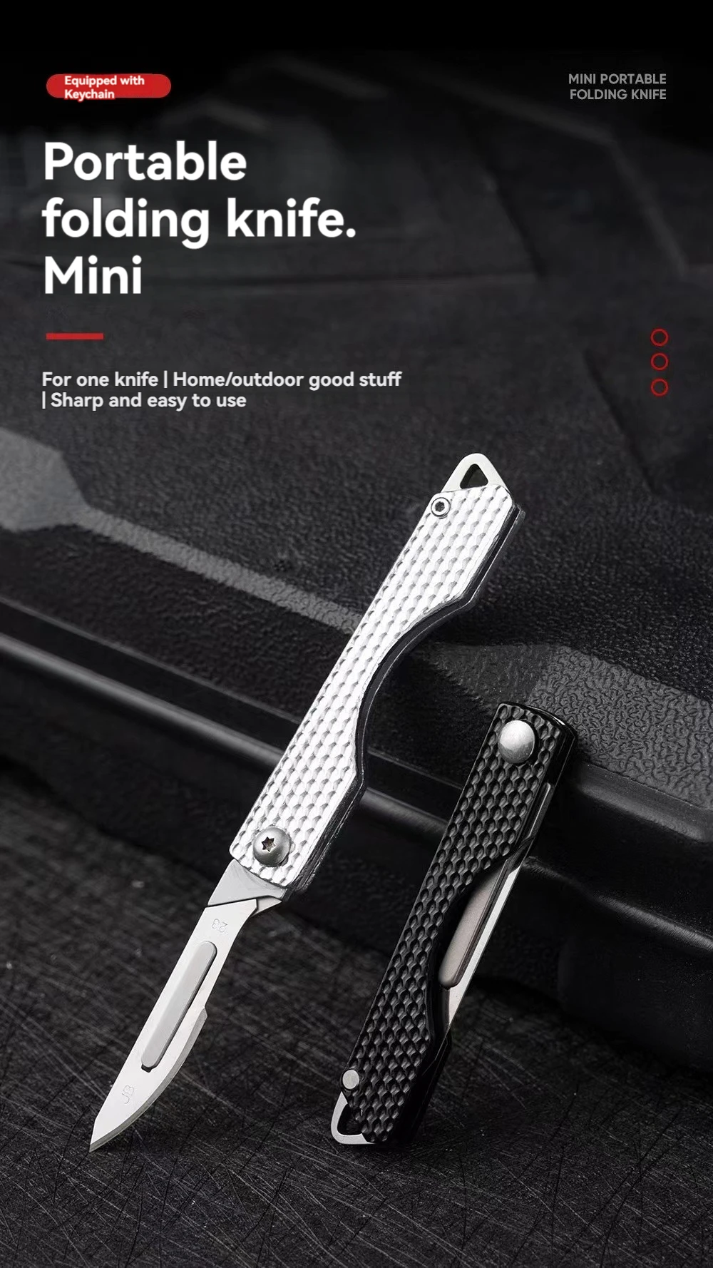 Llavero plegable tipo EDC de exterior
